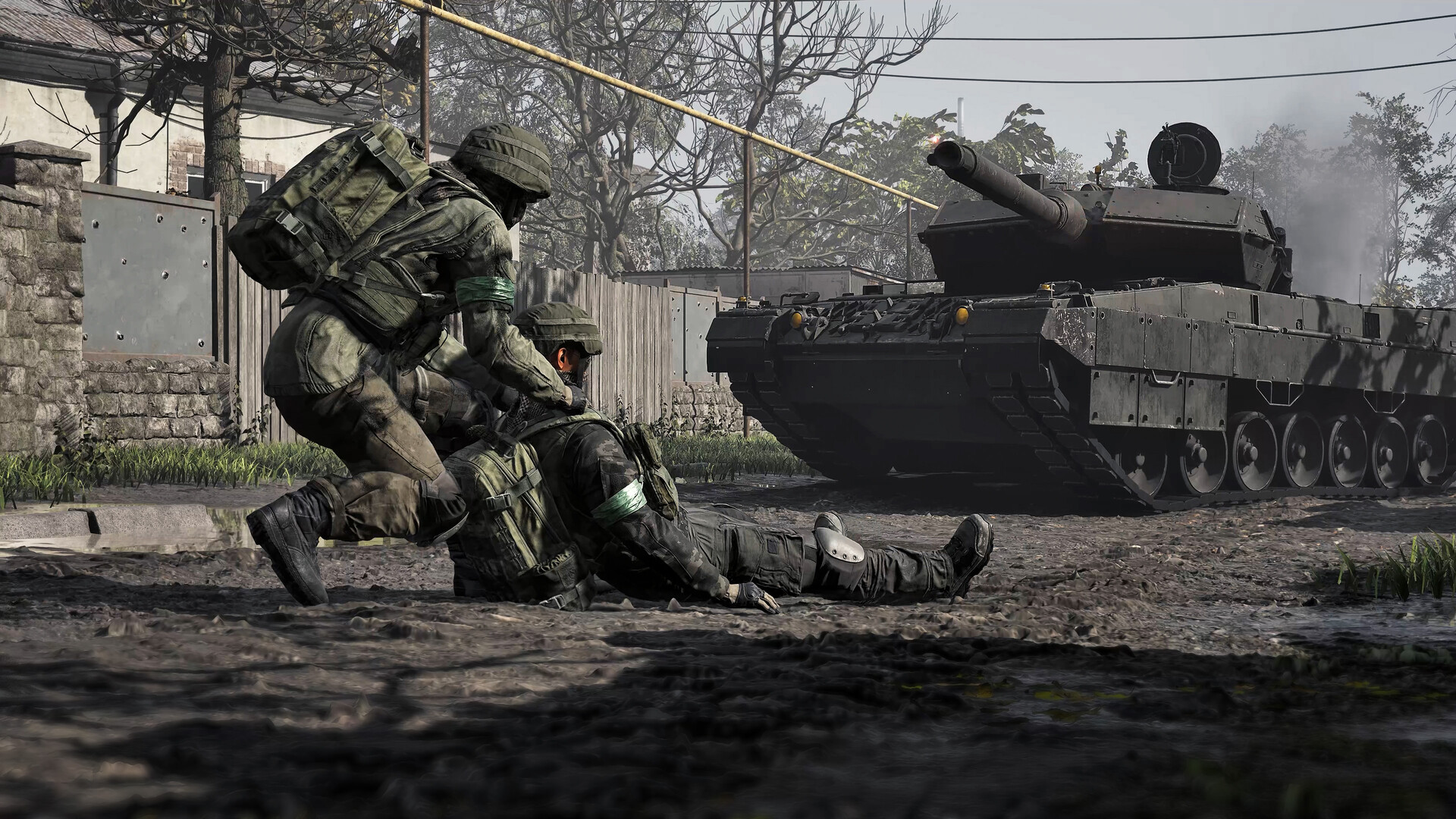 WARDOGS official Steam art — industrial tactical warfare